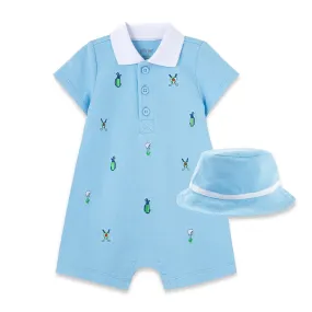 2pc Golf Romper