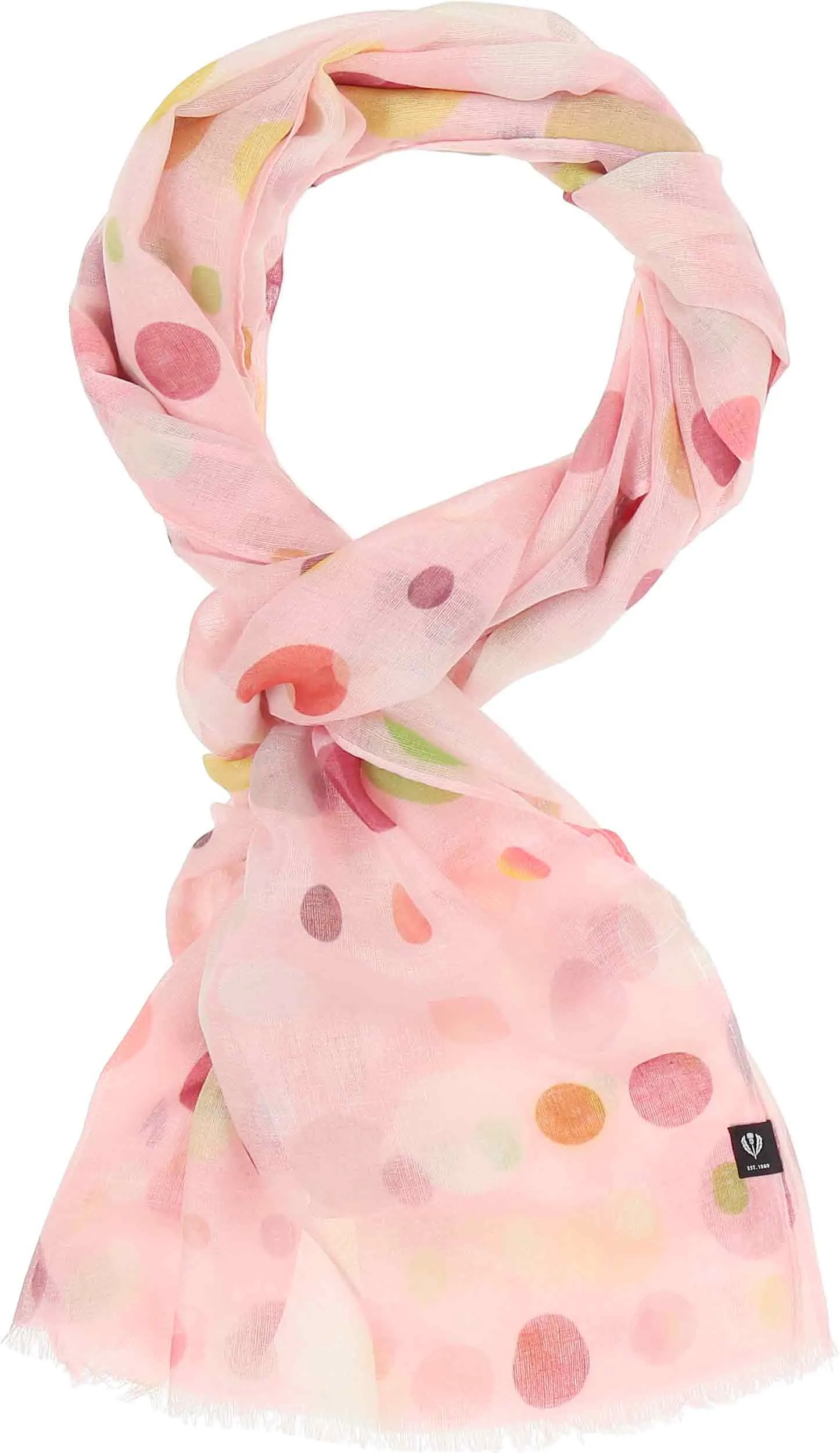 Abstarct Polka Dot Recycled Print Scarf