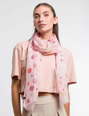 Abstarct Polka Dot Recycled Print Scarf