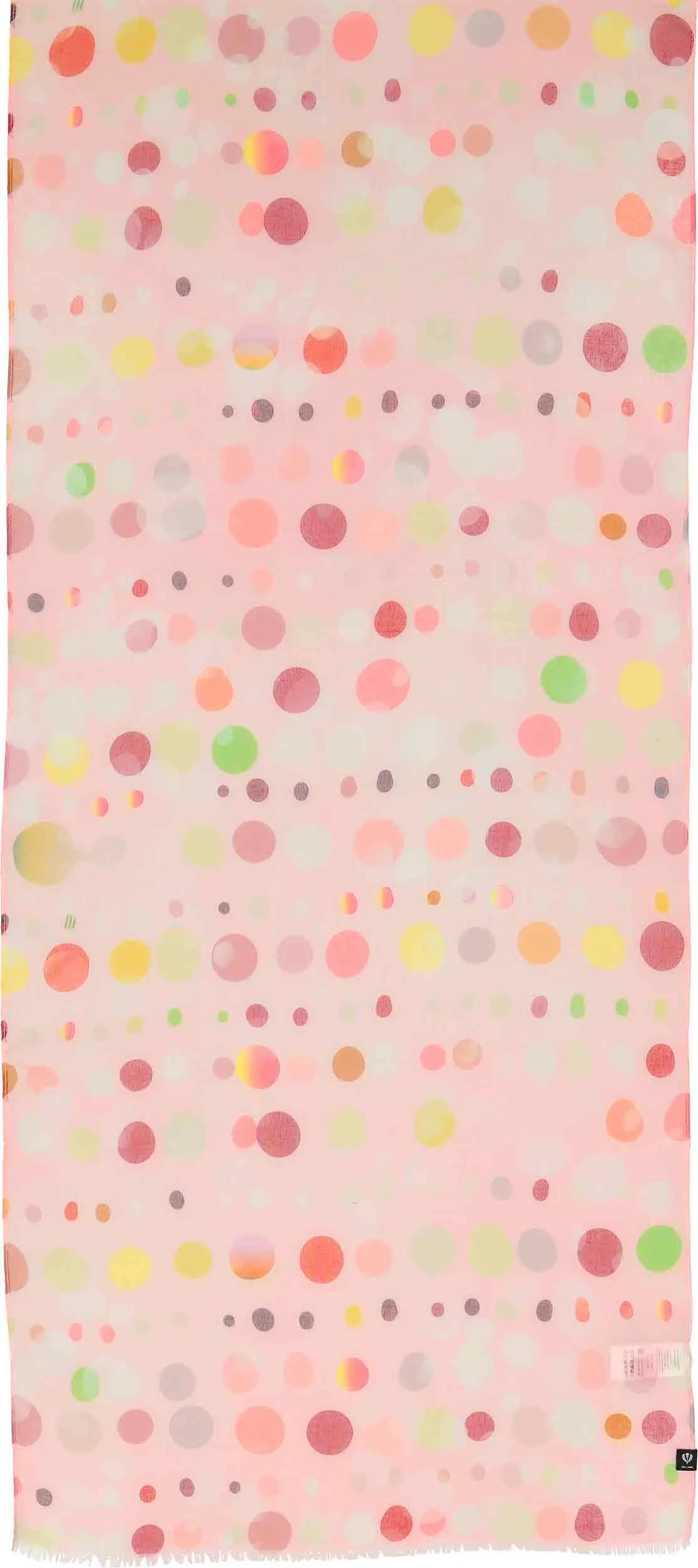 Abstarct Polka Dot Recycled Print Scarf