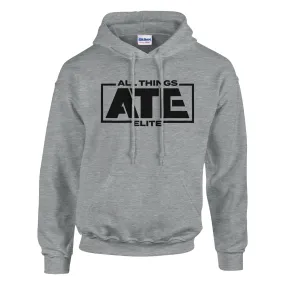 All Things Elite Classic Grey Pullover Hoodie