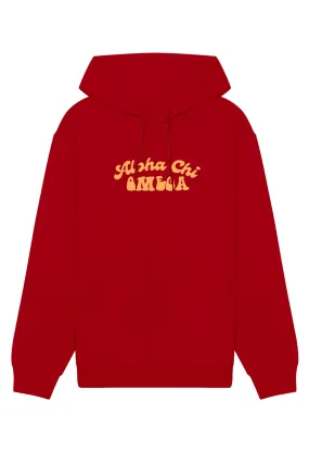 Alpha Chi Omega Vintage Hippie Hoodie