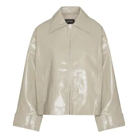 ANDY VEGAN JACKET  - BEIGE