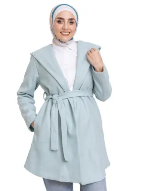 Aqua Feather Jacket