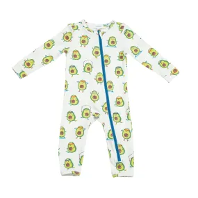 Avo-cize Zipper Romper Size 3-6 Months