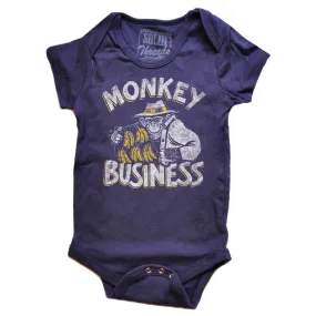 Baby Monkey Business Onesie
