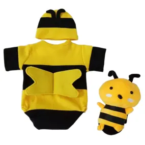 Babymoon HonyBee Newborn Photography Outfit Costume | Set of 3