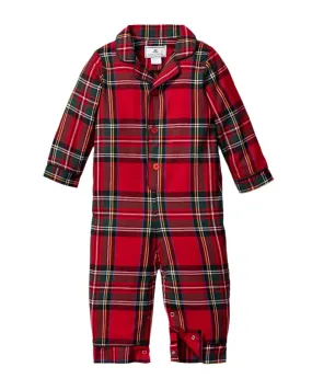 Baby's Brushed Cotton Classic Romper in Imperial Tartan