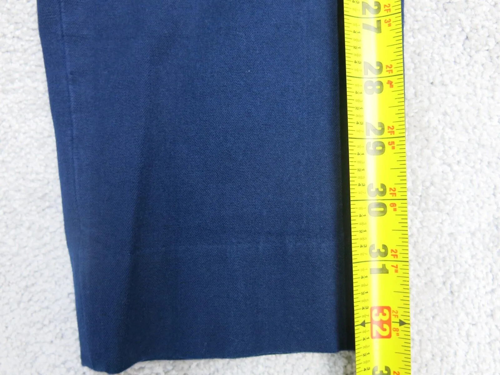 Banana Republic Womens Straight Leg Dress Pant Mid Rise Pull On Blue Size 6
