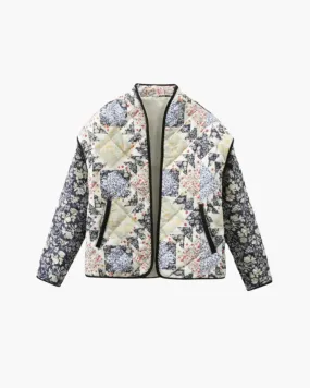Bellarosa – Patchwork floral prints – Quilted kimono