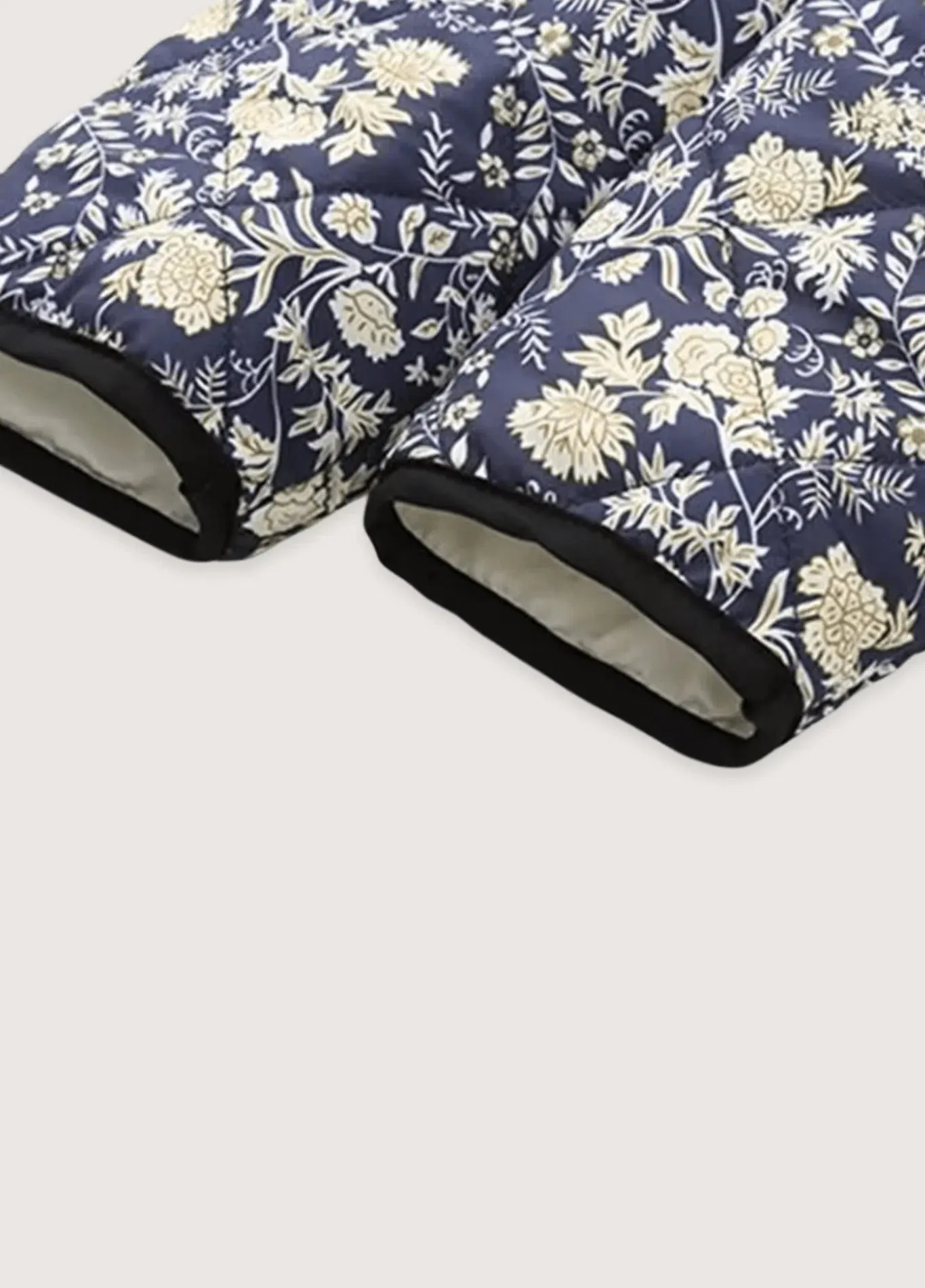 Bellarosa – Patchwork floral prints – Quilted kimono