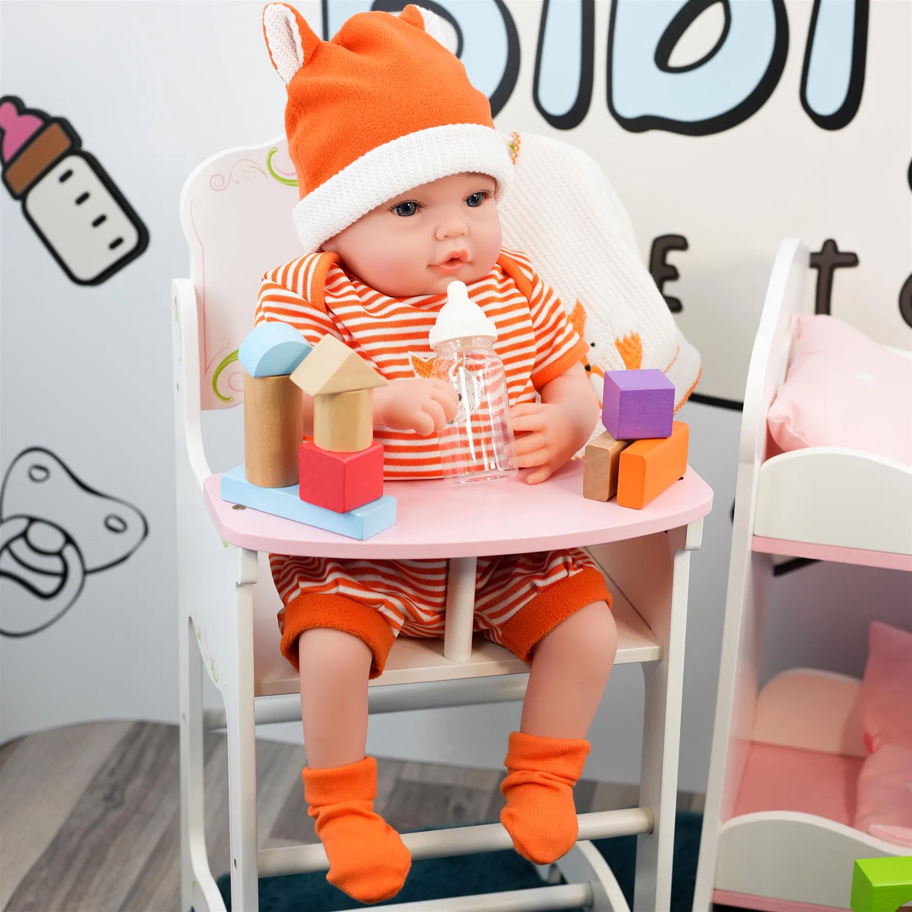 BiBi Outfits - Reborn Doll Clothes (Fox) (50 cm / 20")