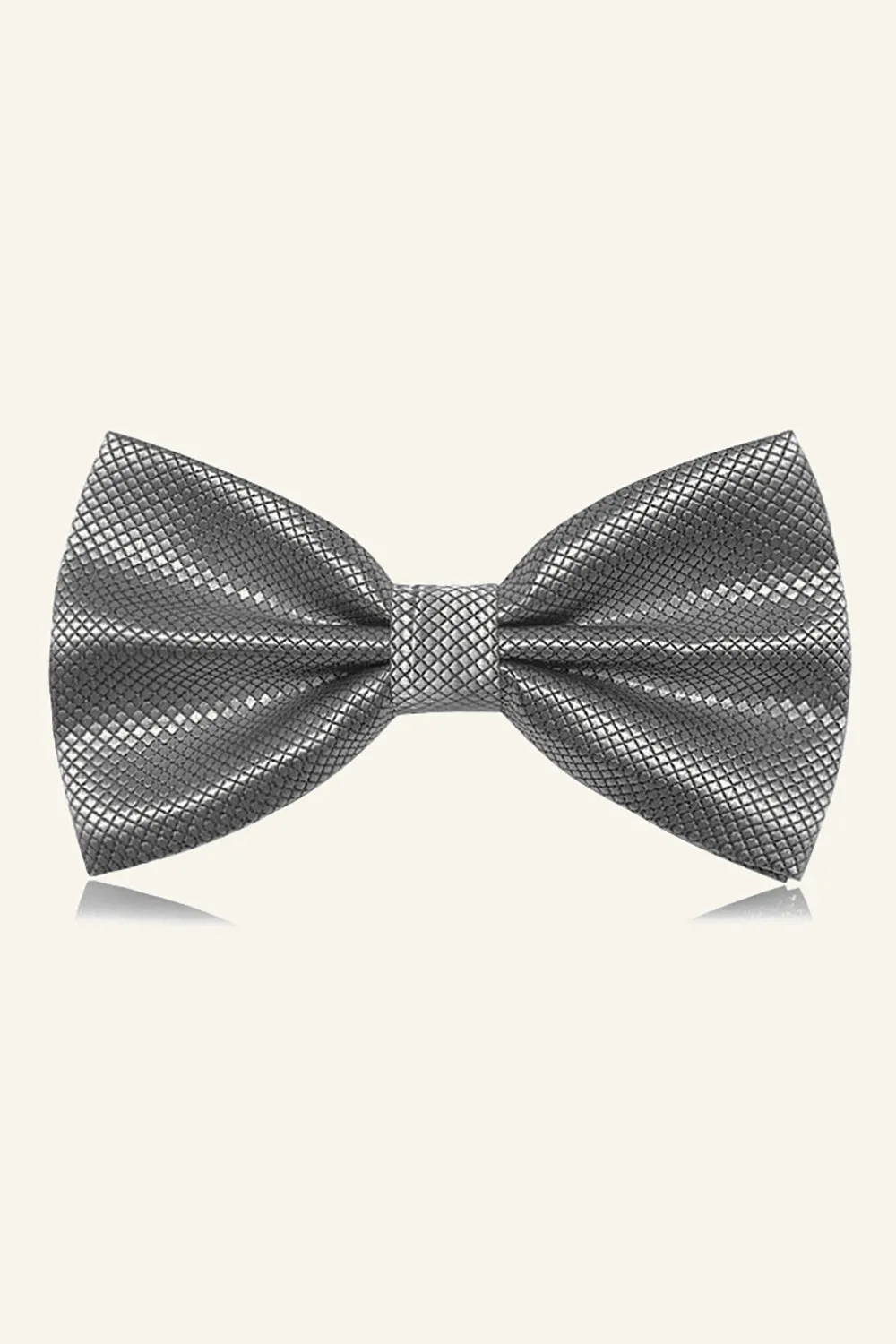 Black Pinstriped Men's Suit Vest 4-Piece Set