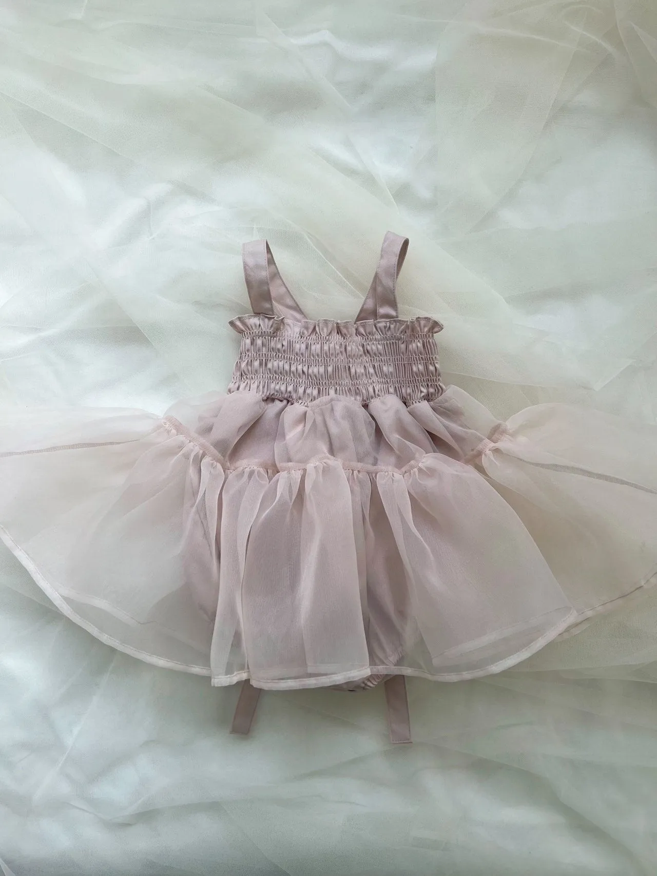 Blossom Dress Romper_Pink