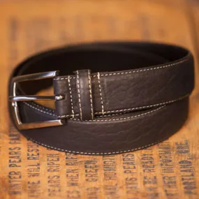 Bozeman Bison Belt in Black by Buffalo Jackson