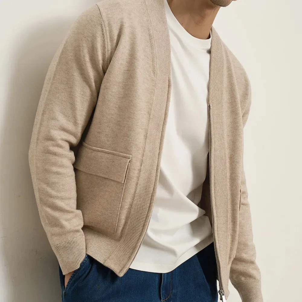 British pullover old money cardigan