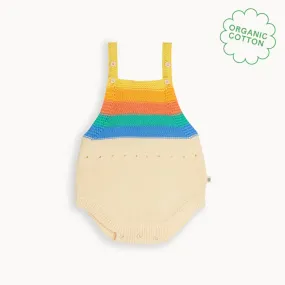 Bubble - Rainbow Stripe Knit Romper