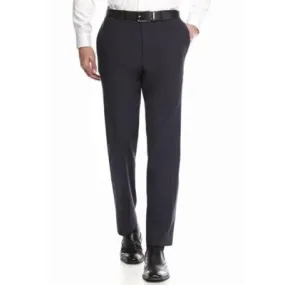 Calvin Klein Mens Slim fit Dress Pants Pants 30 / 32 Navy Blue Solid Stretch