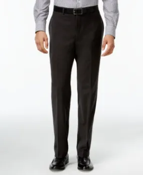 Calvin Klein Mens Slim fit Dress Pants Pants 42 / 30 Navy Blue Solid Stretch