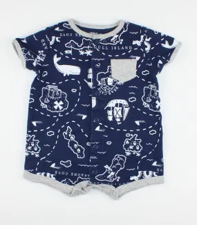 CARTERS PIRATE ROMPER 3M PRE-LOVED