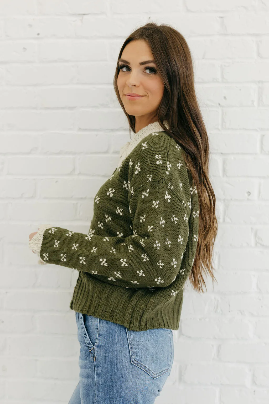 Cassia Cardigan-Olive