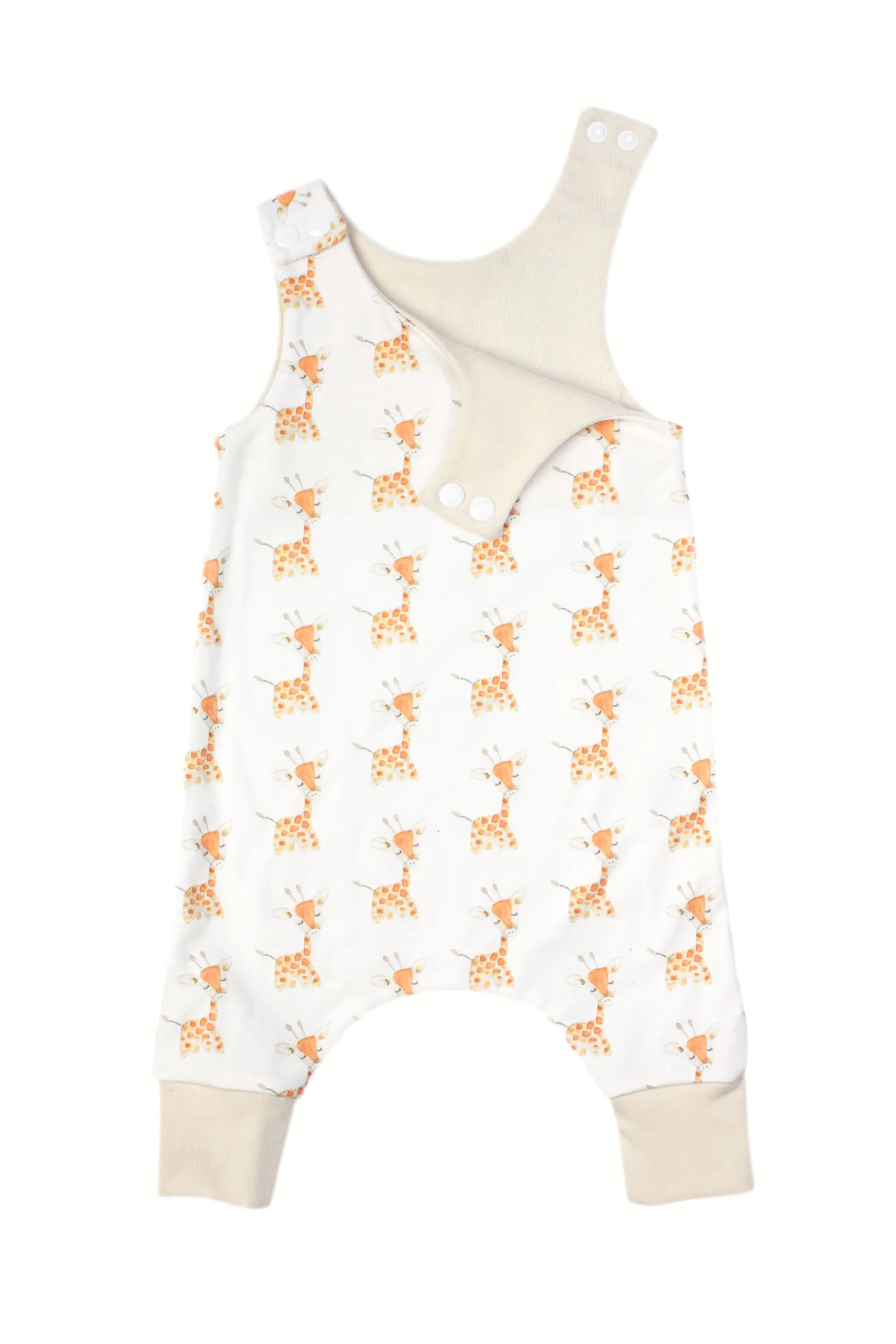 Charley the Giraffe | Organic Romper | Gender Neutral