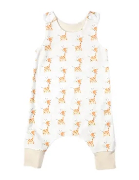 Charley the Giraffe | Organic Romper | Gender Neutral