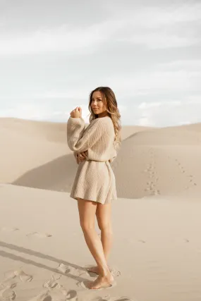 Chasing sunsets knit romper