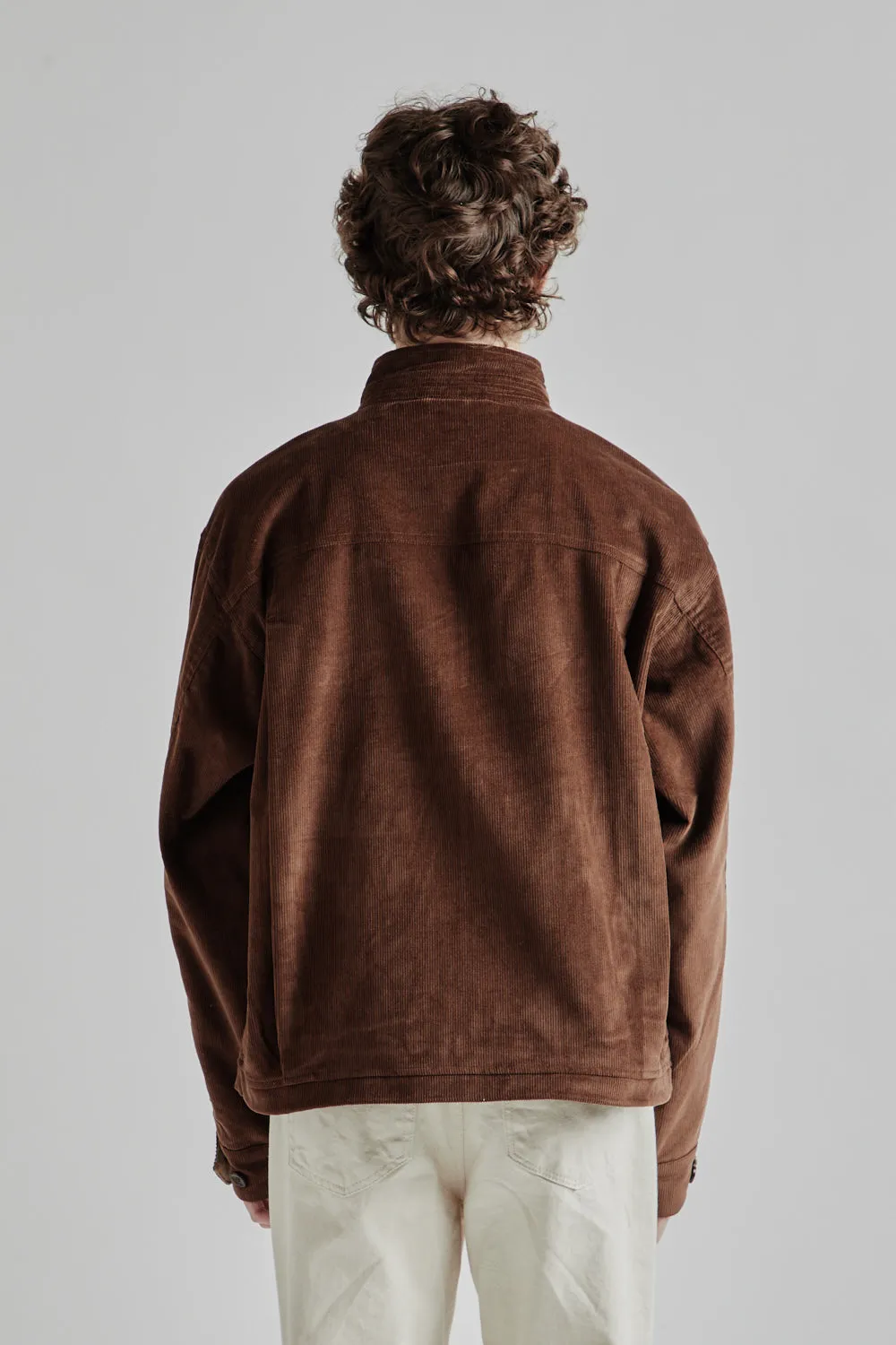 Corduroy Buddy Harrington Jacket - Brown