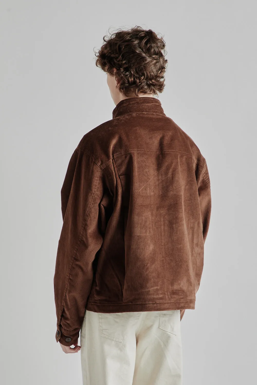 Corduroy Buddy Harrington Jacket - Brown