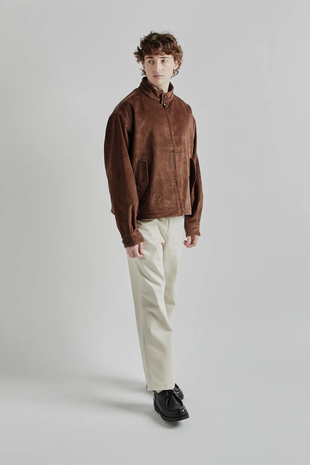 Corduroy Buddy Harrington Jacket - Brown