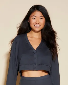 Cropped Boxy Cardigan