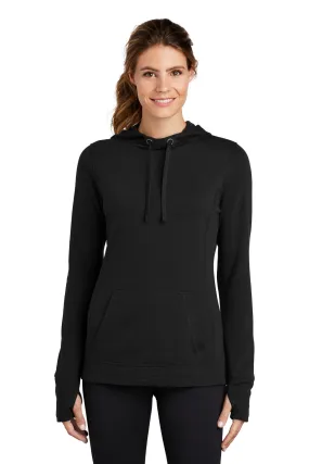 Custom Embroidered - Sport-Tek ® Ladies PosiCharge ® Tri-Blend Wicking Fleece Hooded Pullover. LST296