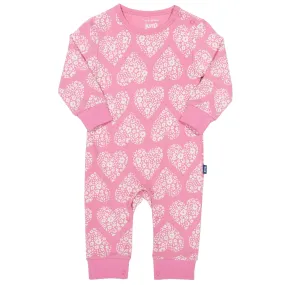 Ditsy heart romper