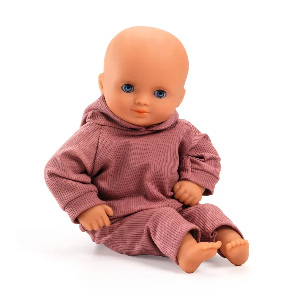 Djeco - Pomea - Rosewood Tracksuit Doll Outfit