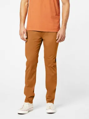 Dockers Men's Jean Cut Supreme Flex Slim Fit Pants Dark Ginger Brown 38 x 32
