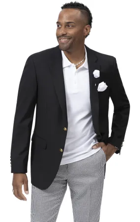 EJ Samuel Modern Fit Blazer J170-Black