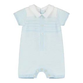 Emile et Rose - Baby Boys knit stripe all in one, Fabian