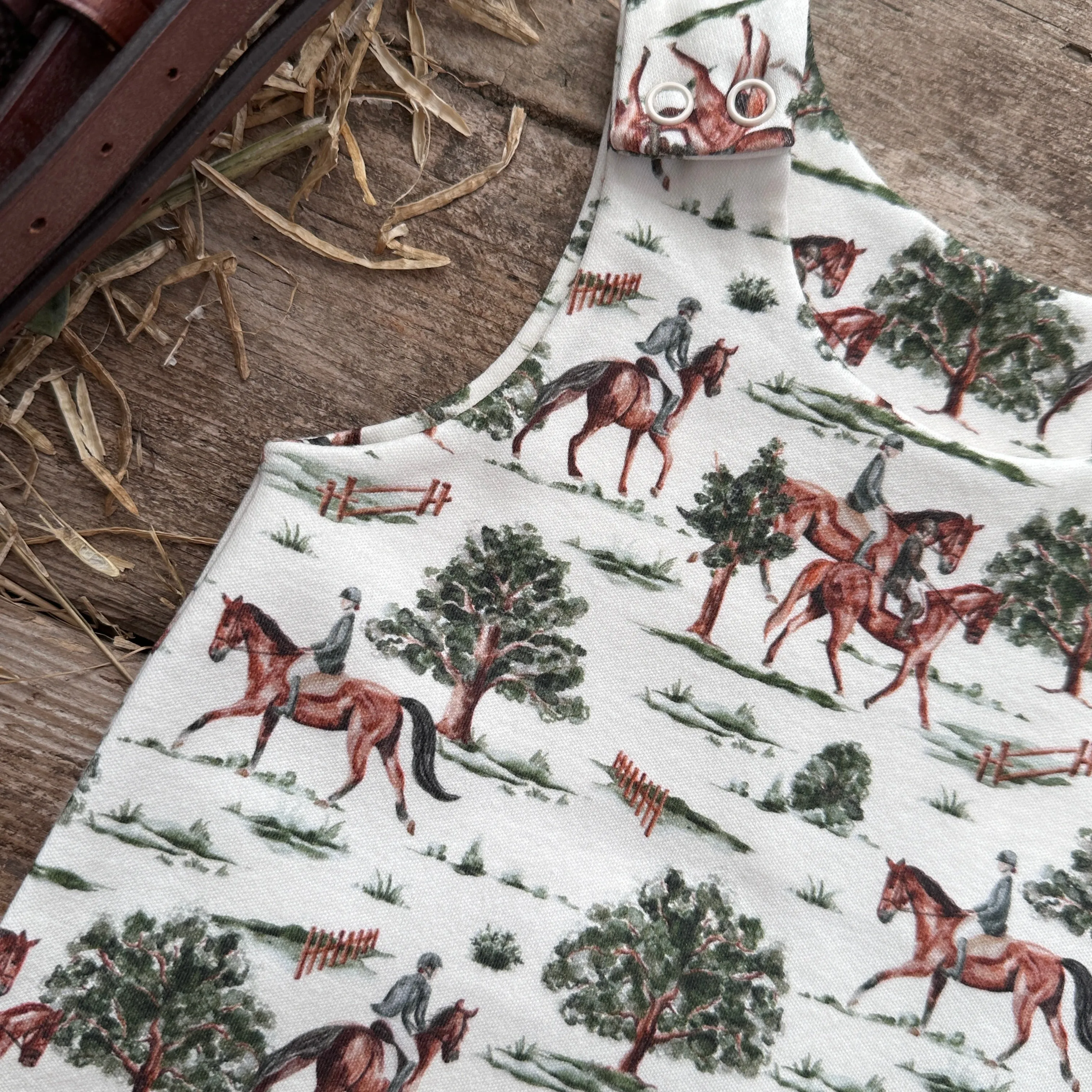 Equestrian Long Romper
