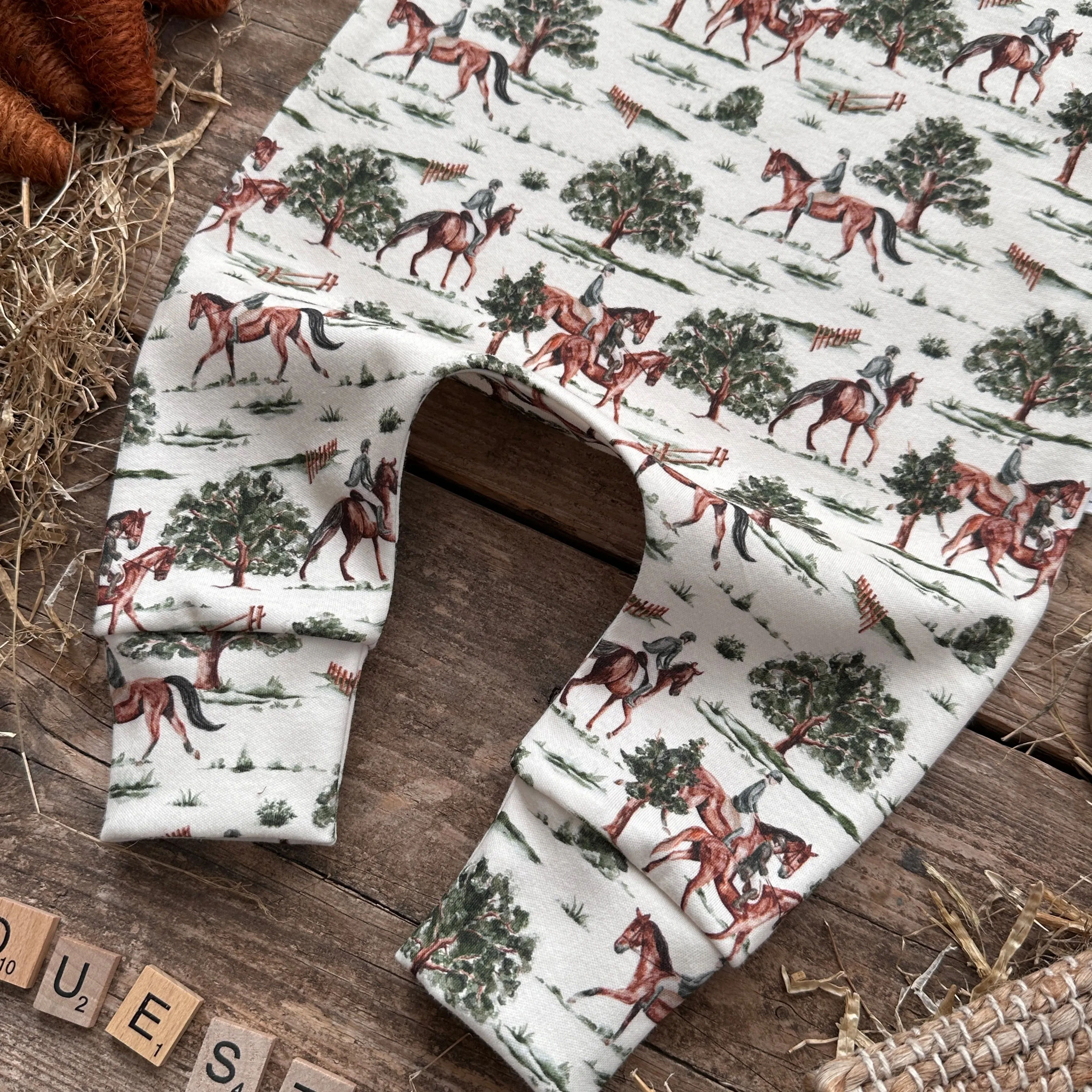 Equestrian Long Romper