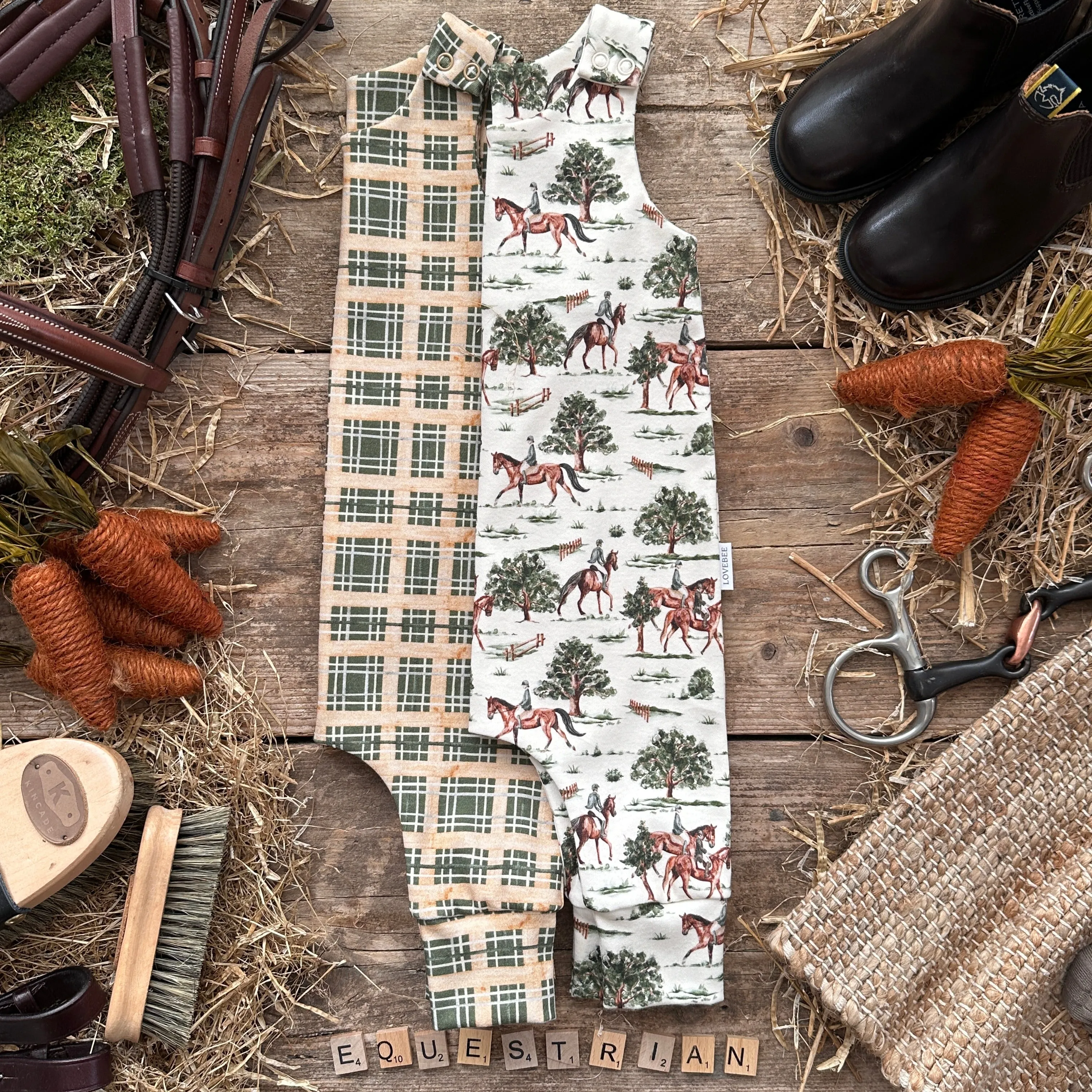 Equestrian Long Romper