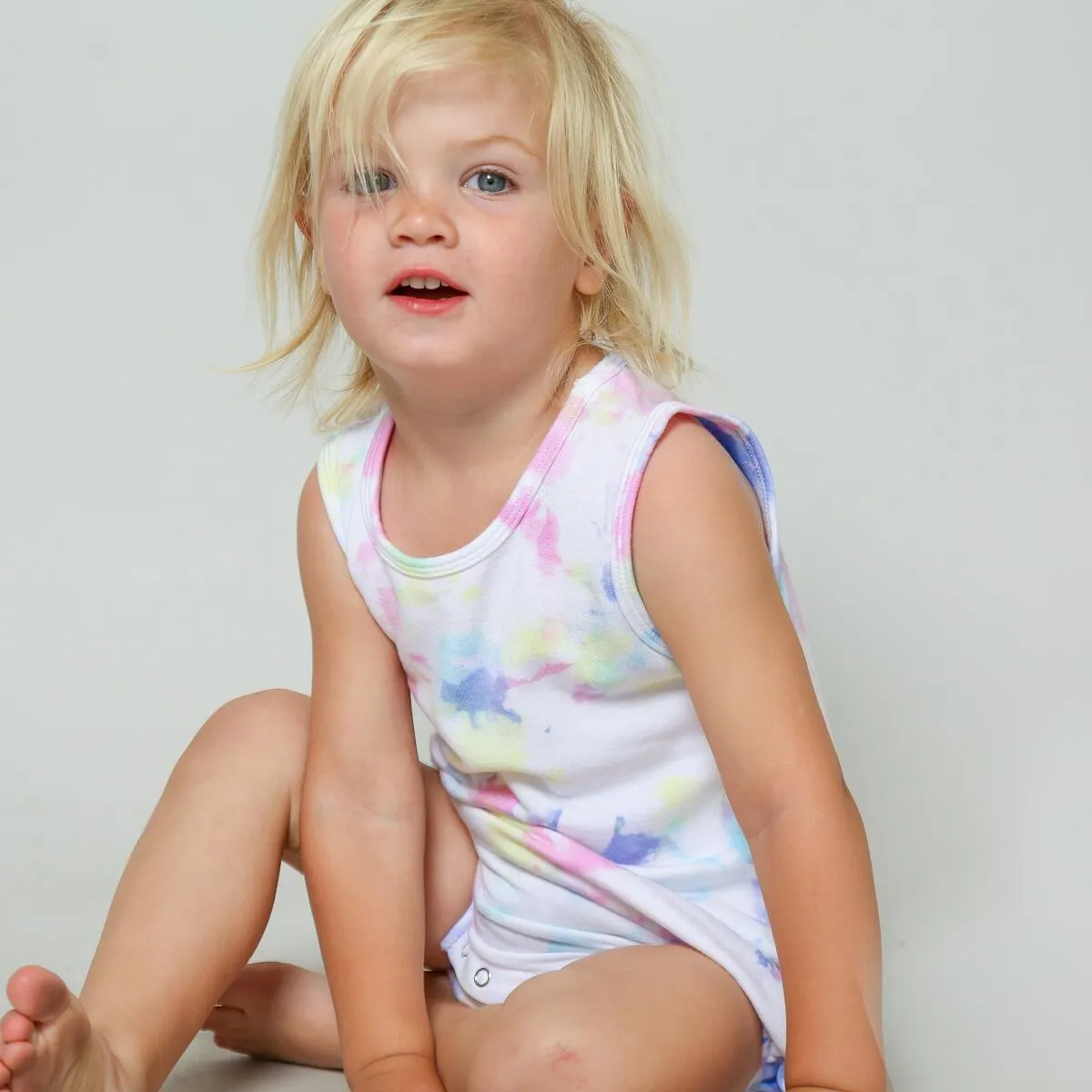 Fairwell Terra Bubble Romper in Confetti