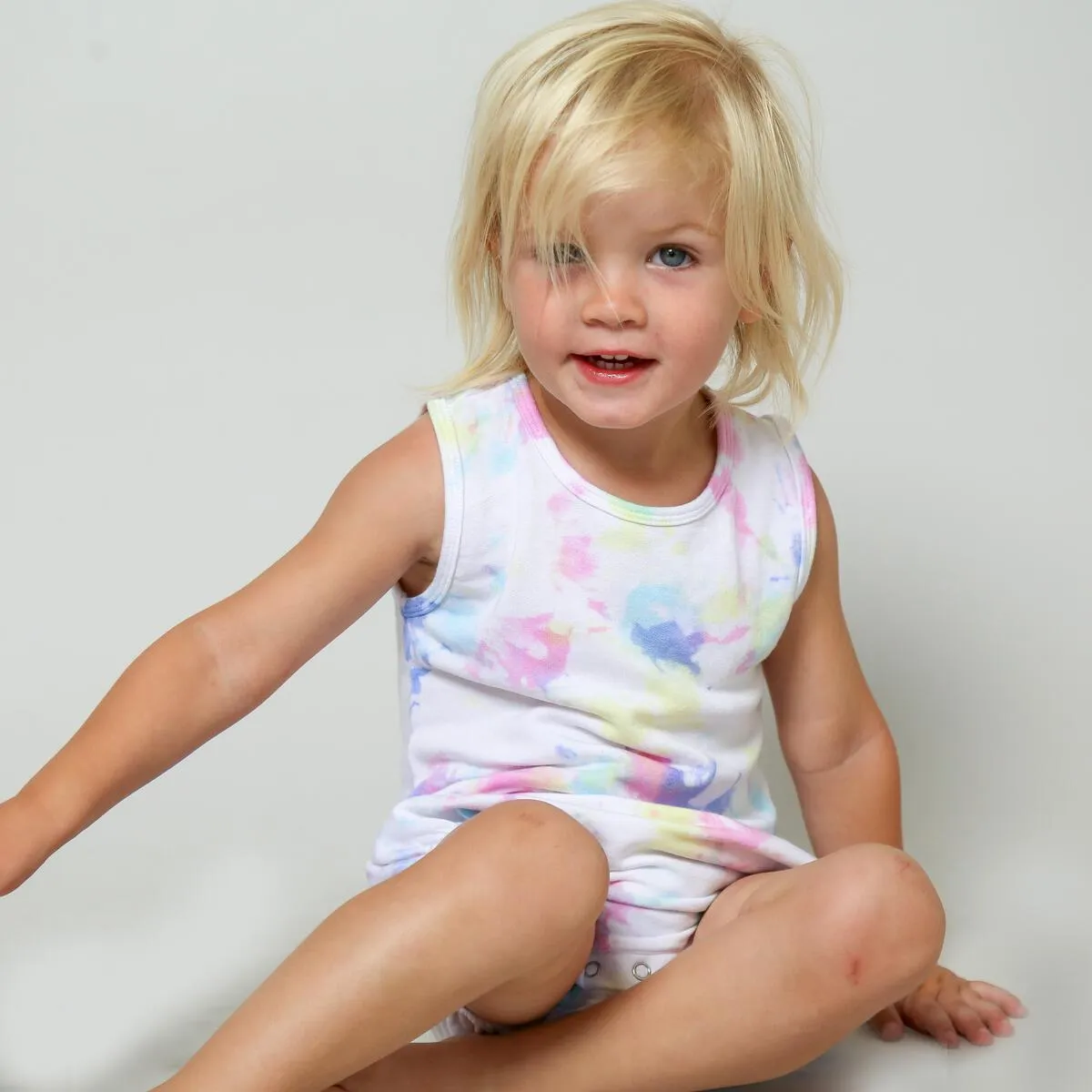 Fairwell Terra Bubble Romper in Confetti