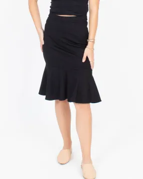 Flared Pencil Skirt