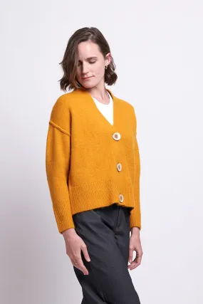Foil - No Slouch Cardigan Ochre | FO7652