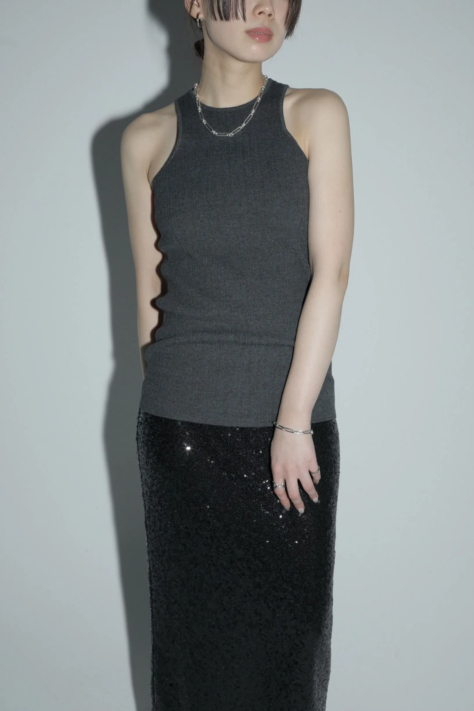 glitter pencil skirt