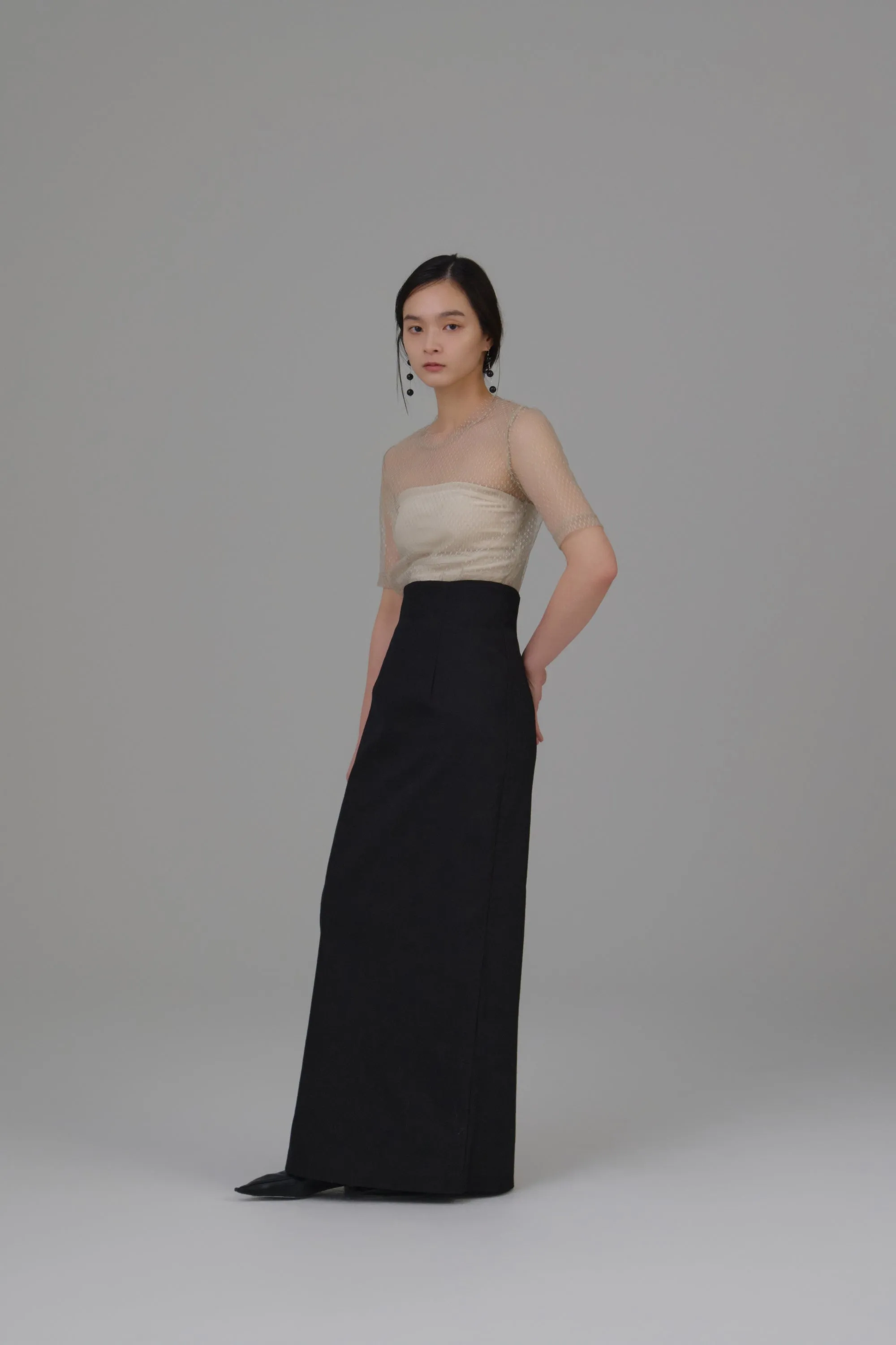 highwaist pencil skirt