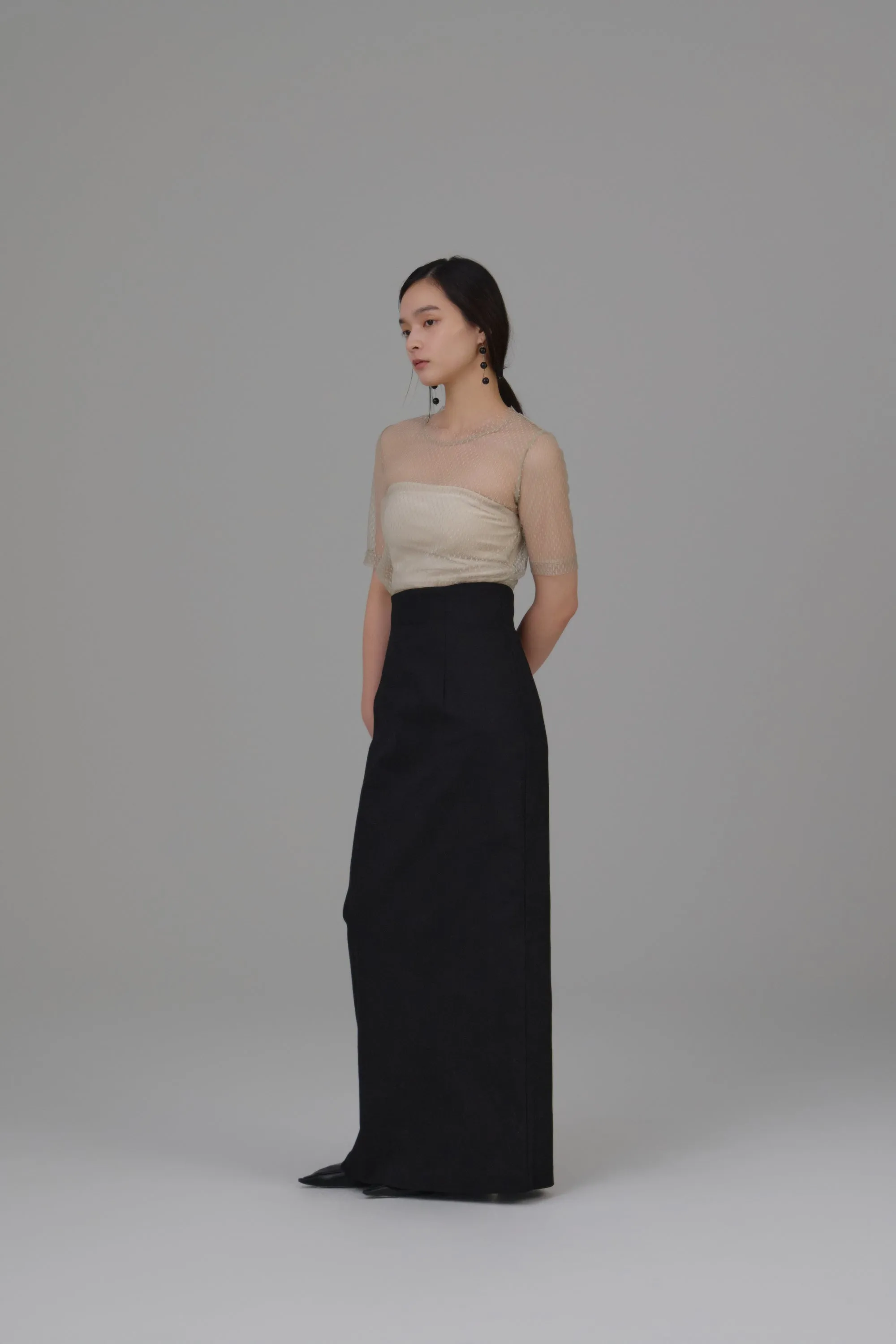 highwaist pencil skirt