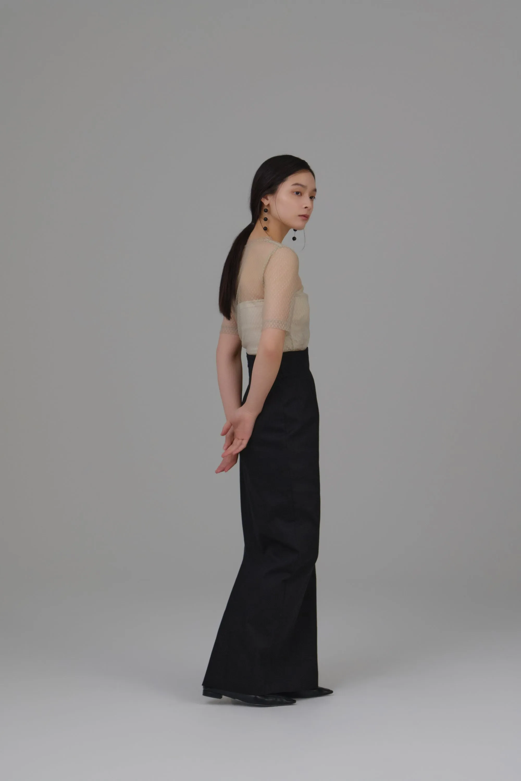 highwaist pencil skirt