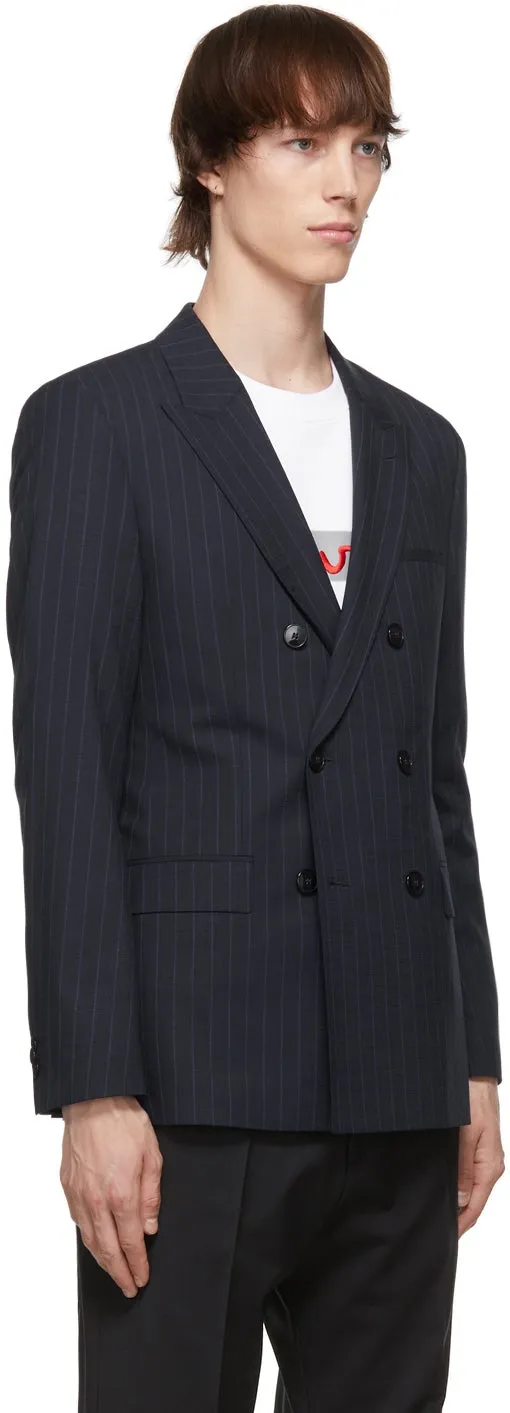 Hugo Navy Pinstripe Blazer